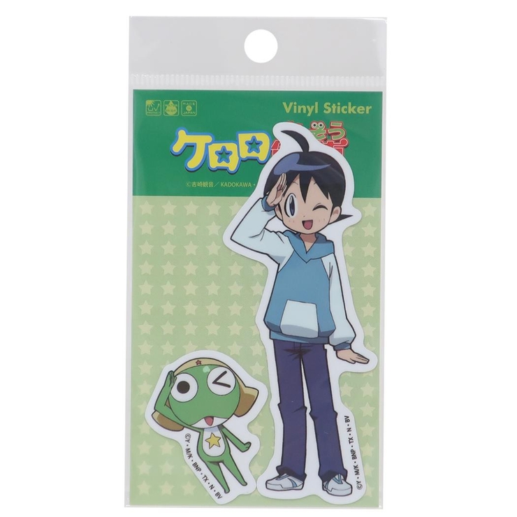 ケロロ軍曹　ダイカットテーブル ケロロ軍曹_トロロ ちびとこ オーロラダイカットステッカー