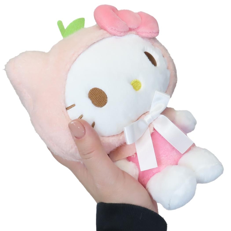 キティ　ミミィ　27th バースデードール　ドレスアップ コレクション　トイプー サンリオ ハローキティ いちごドレス マスコット ぬいぐるみ