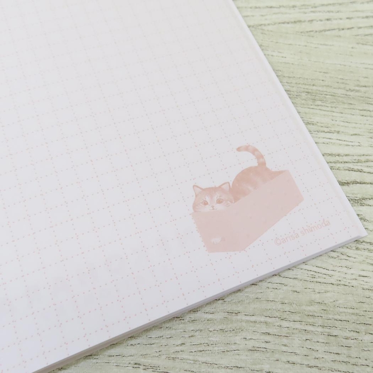 ねこハラ 方眼ノート B6ノート | cinemacollection | 詳細画像4 