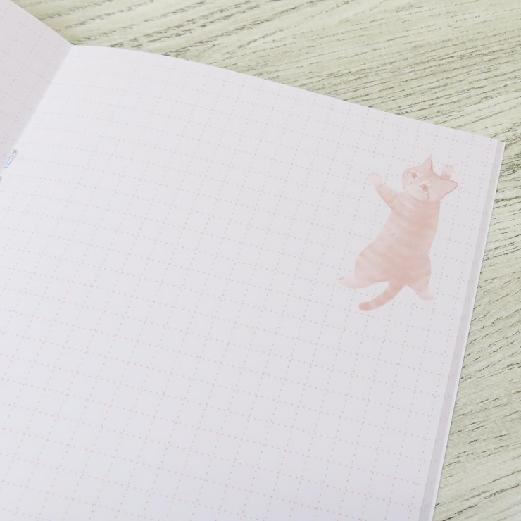 ねこハラ 方眼ノート B6ノート | cinemacollection | 詳細画像4 