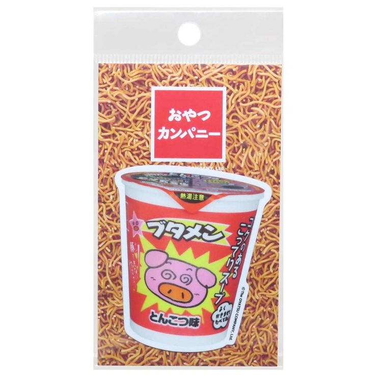 おやつカンパニー ブタメン ダイカットシール | cinemacollection | 詳細画像1 