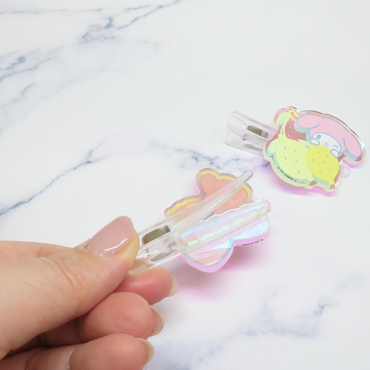 マイメロディ ヘアアクセ アクリルヘアクリップ | cinemacollection | 詳細画像2 