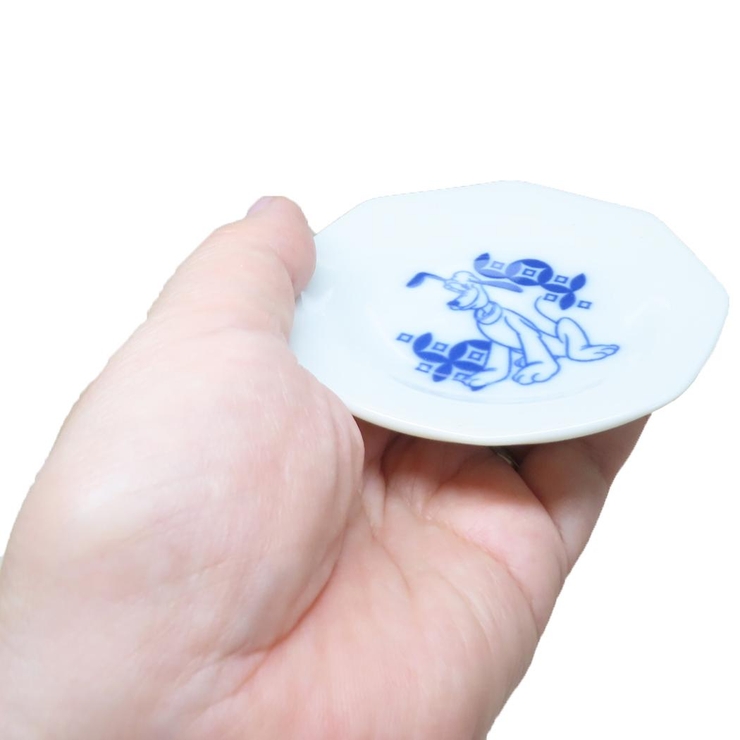プルート 小皿 豆皿 ディズニー 三郷陶器 小粋染付 キャラクター グッズ  | cinemacollection | 詳細画像2 