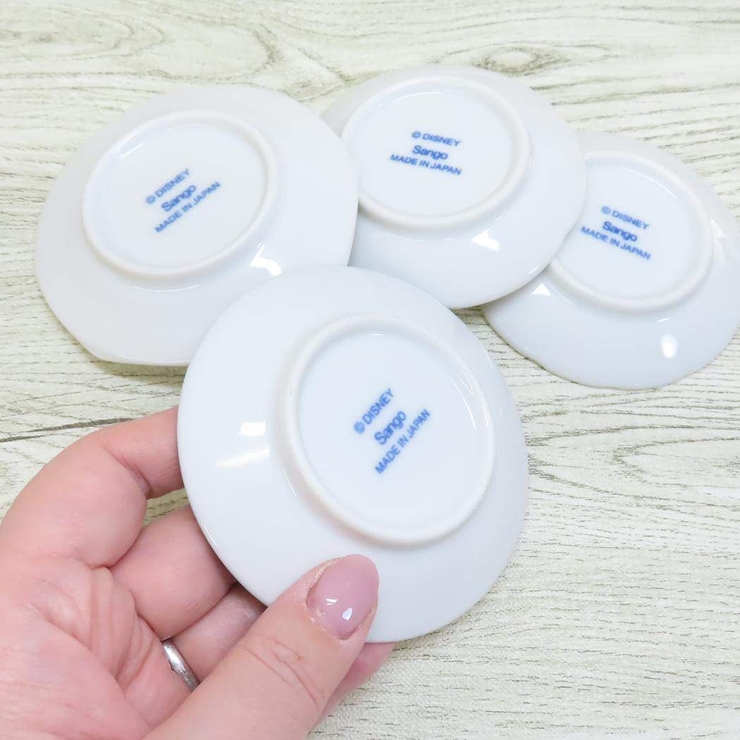 グーフィー 小皿 豆皿 ディズニー 三郷陶器 小粋染付 キャラクター グッズ  | cinemacollection | 詳細画像3 