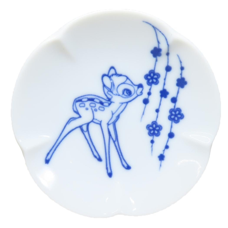 バンビ 小皿 豆皿 ディズニー 三郷陶器 小粋染付 キャラクター グッズ  | cinemacollection | 詳細画像1 