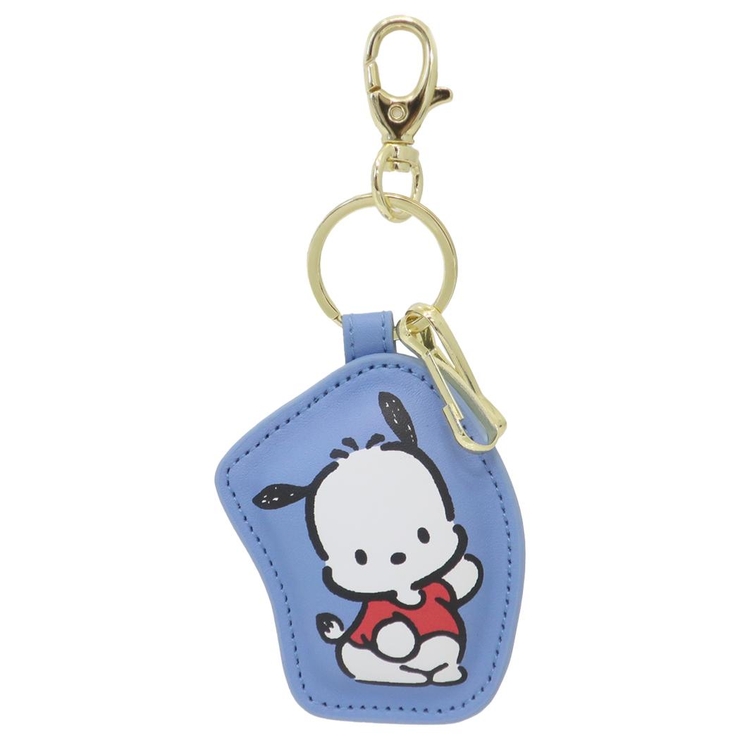 ポチャッコ キーホルダー ミラー付きぷっくりキーリング[品番