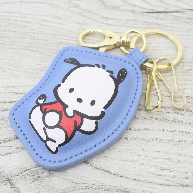 ポチャッコ キーホルダー ミラー付きぷっくりキーリング[品番