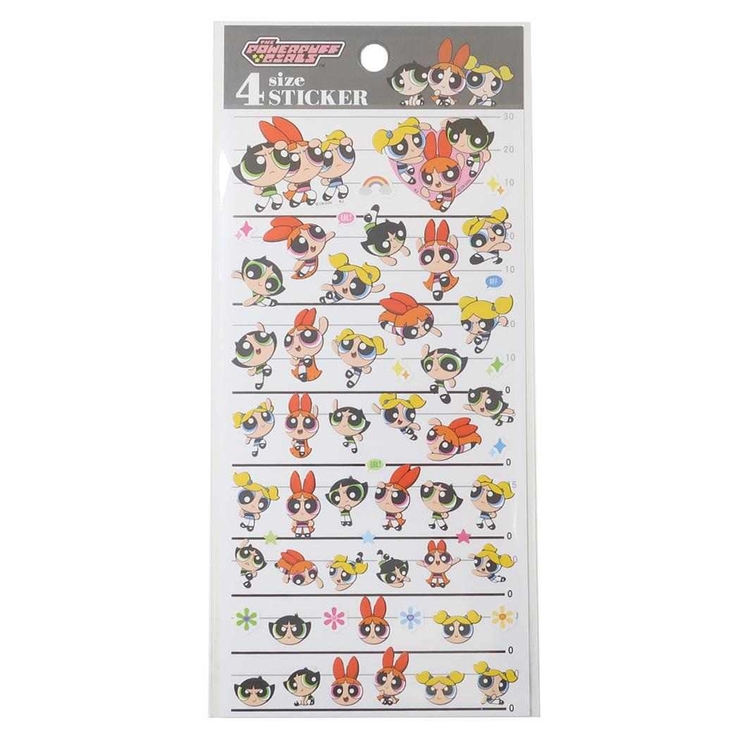 パワーパフガールズ シールシート 4サイズステッカー | cinemacollection | 詳細画像1 