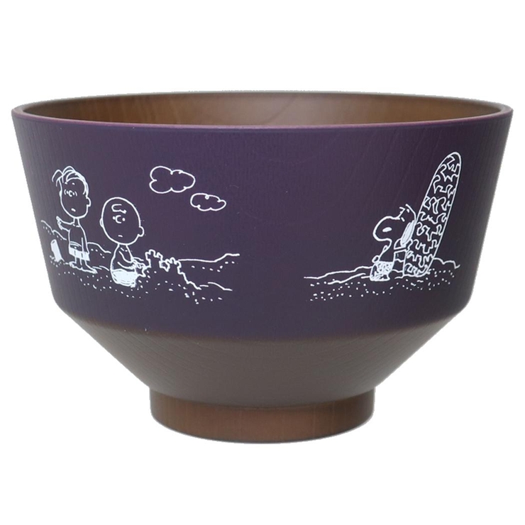 スヌーピー 茶碗 塗分け汁椀 | cinemacollection | 詳細画像1 