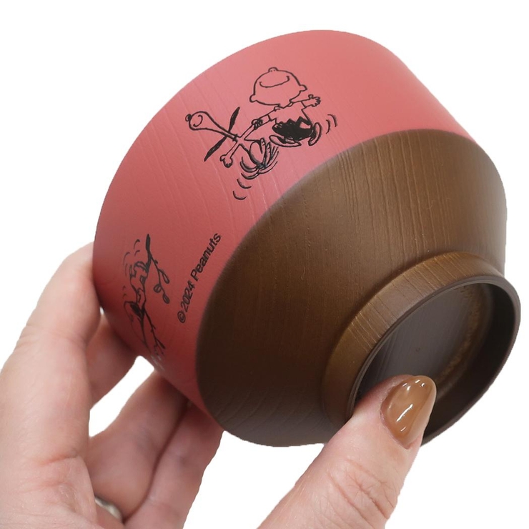 スヌーピー 茶碗 塗分け汁椀 | cinemacollection | 詳細画像3 