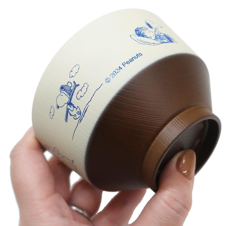 スヌーピー 茶碗 塗分け汁椀 | cinemacollection | 詳細画像3 