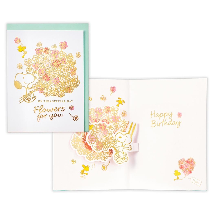 スヌーピー グリーティングカード 誕生お祝い | cinemacollection | 詳細画像1 