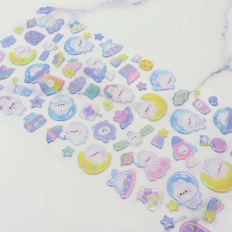 シールシート ハピピチョアチョアポップシール うさうさ | cinemacollection | 詳細画像2 
