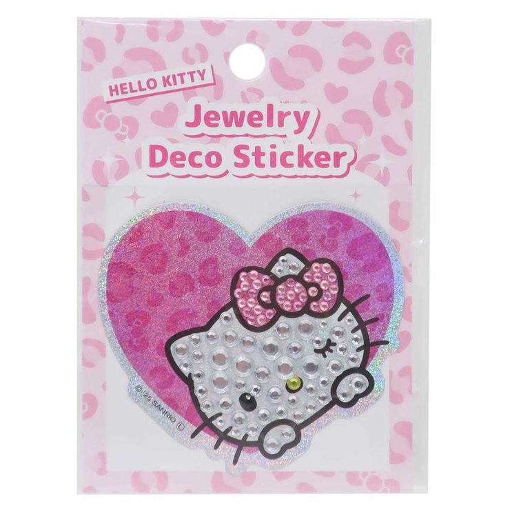 ハローキティ ダイカットシール ジュエリーデコステッカー | cinemacollection | 詳細画像1 