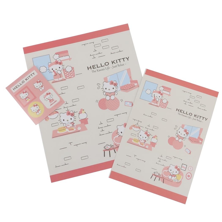 ハローキティ 2010年 Hello Kitty&TinyChum レターセット sanrio ハローキティ レターセット : サンリオオンライン
