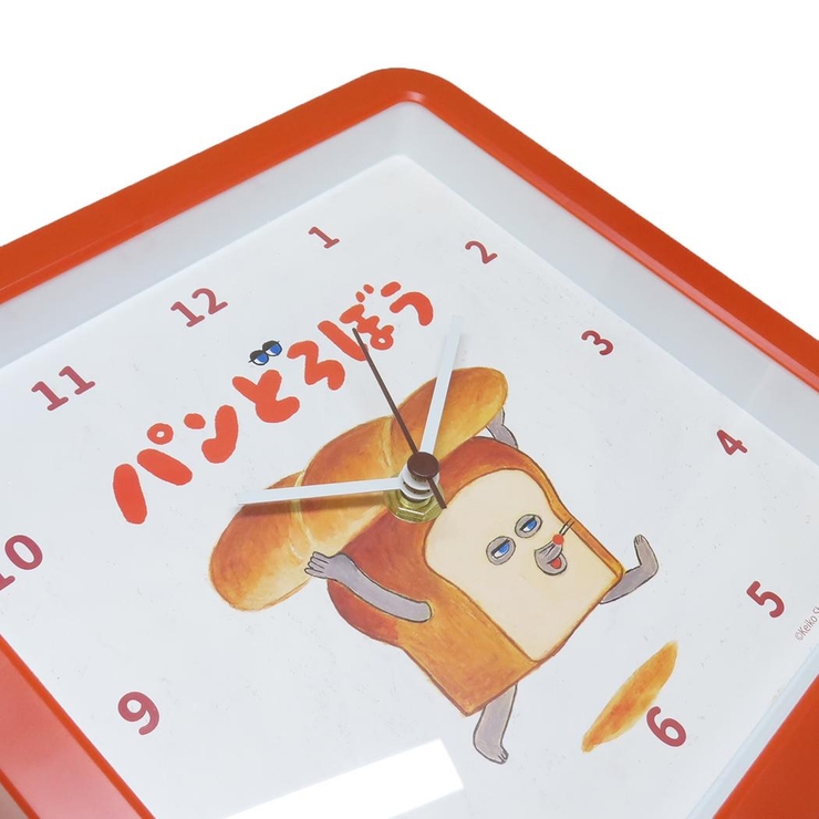 パンどろぼう 壁掛け時計 スクエアウォールクロック[品番：BREW0175714