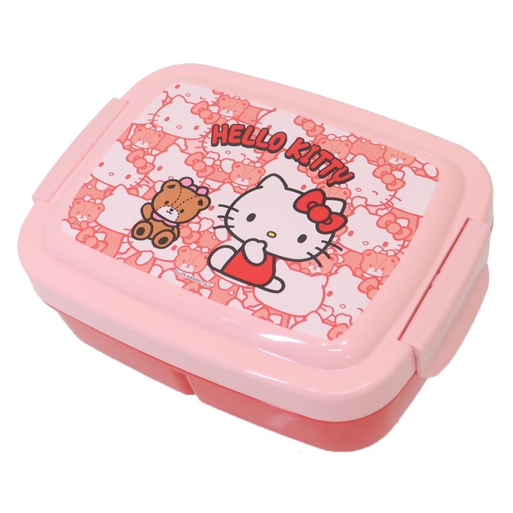 ハローキティ お弁当箱 仕切り一体型キッズランチボックス[品番