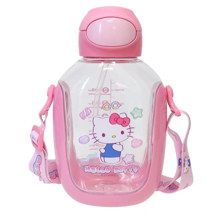 HK Owala 32oz Pink Water Bottle, Sanrio Inspired Hello Kitty