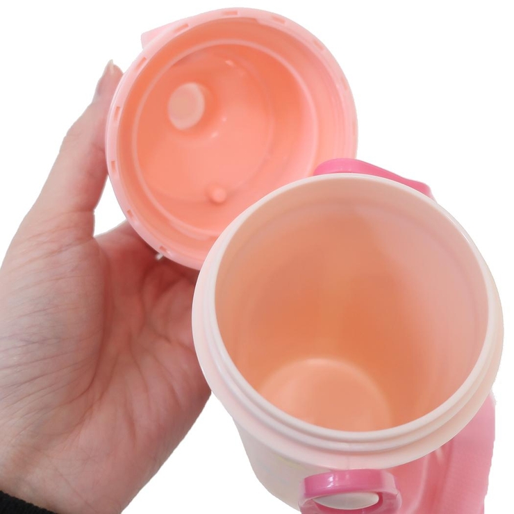 ハローキティ 水筒 抗菌食洗器対応直飲プラワンタッチボトル ハローキティ 水筒 抗菌食洗器対応直飲プラワンタッチボトル
