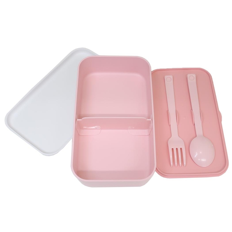 ハローキティ スプーン＆フォーク付きお弁当箱 カトラリー付