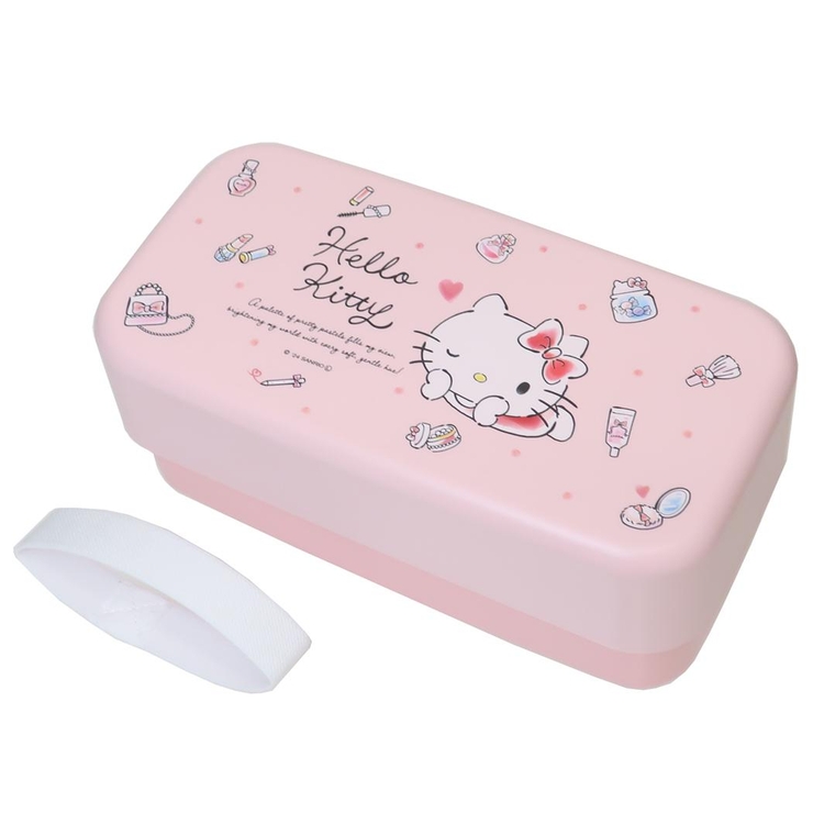 激安 ハローキティ スプーン＆フォーク付きお弁当箱 カトラリー付 その他