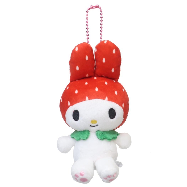 マイメロディ マスコット ミニぬいぐるみボールチェーン[品番 マイメロディ マスコット ミニぬいぐるみボールチェーン[品番