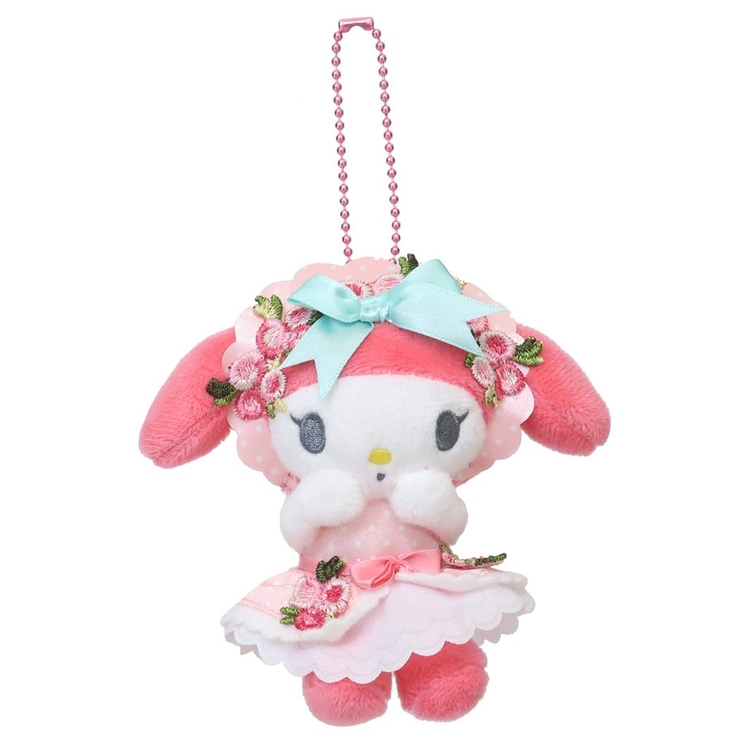 楽天市場】 マイメロディ ぬいぐるみ カラフルボアマスコット 緑