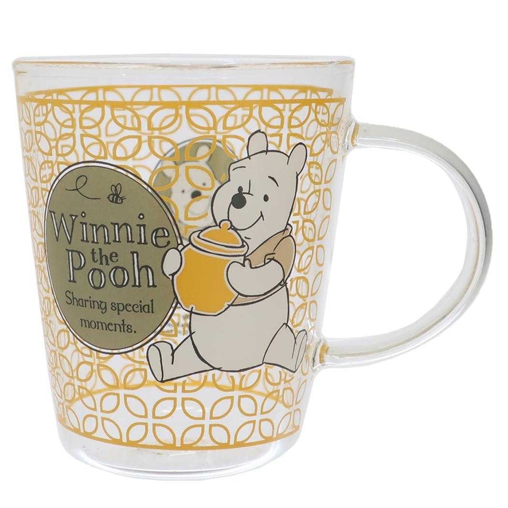 くまのプーさん マグカップ 耐熱ガラスマグ | cinemacollection | 詳細画像1 