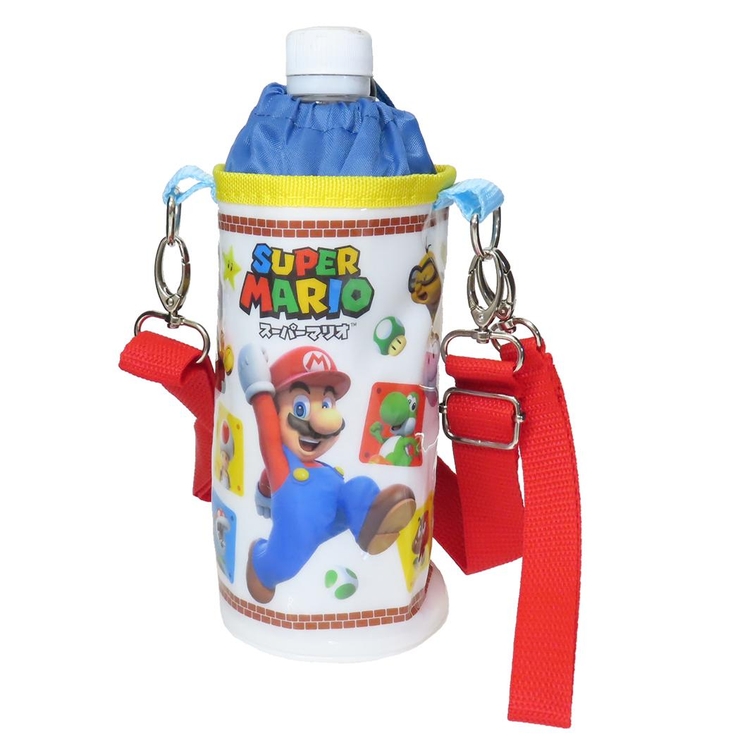 スーパーマリオ 保冷ペットボトルホルダー エナメルペットボトルケース | cinemacollection【KIDS】 | 詳細画像1 