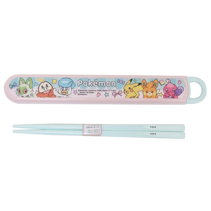 ポケットモンスター 抗菌スライド箸＆箸箱セット 抗菌食洗機対応箸箱セット | cinemacollection | 詳細画像1 