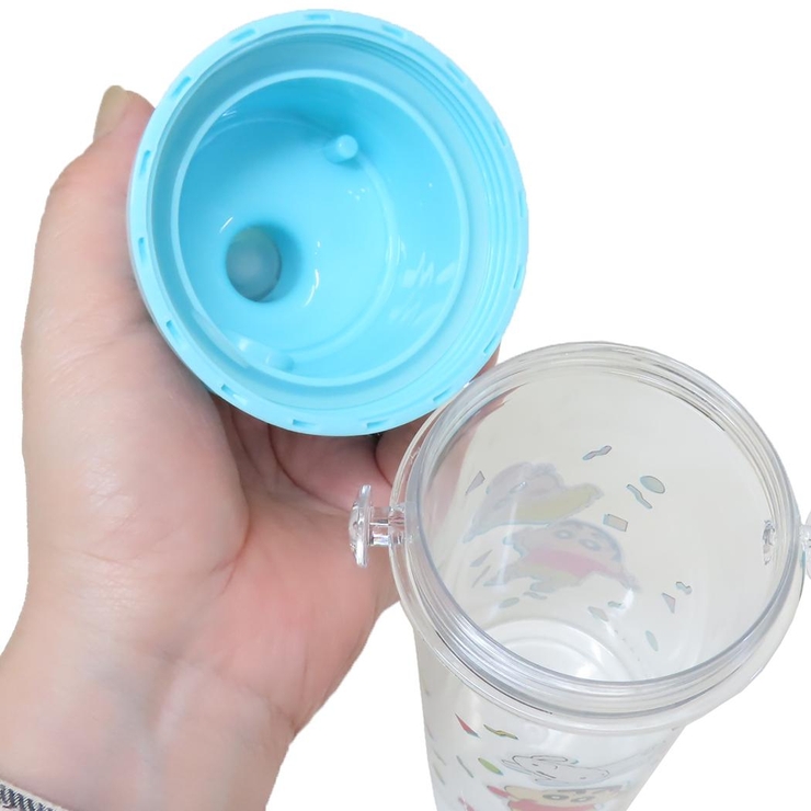 クレヨンしんちゃん 水筒 食洗機対応直飲みプラ製ワンタッチクリアボトル | cinemacollection【KIDS】 | 詳細画像4 