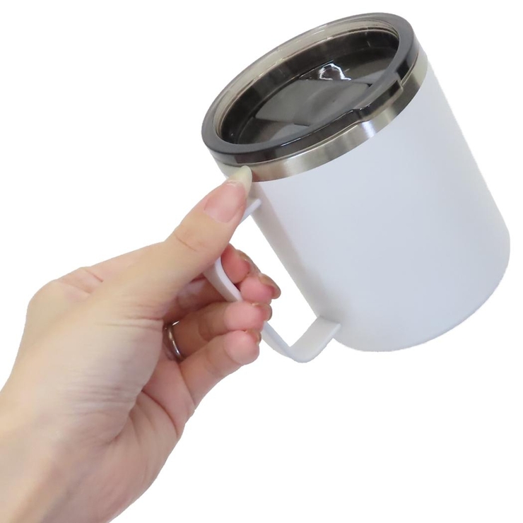 いしよわちゃん マグカップ 保温保冷蓋つきステンレスマグ[品番