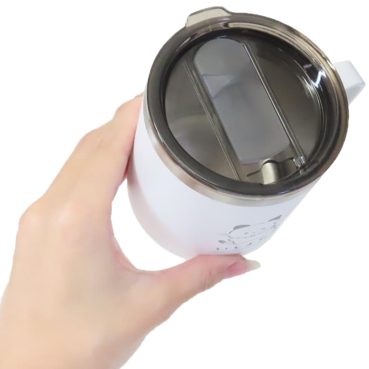 いしよわちゃん マグカップ 保温保冷蓋つきステンレスマグ[品番