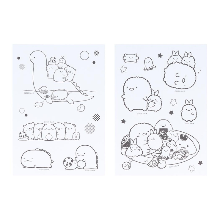 すみっコぐらし 塗り絵 ぬりえdeシール | cinemacollection | 詳細画像3 