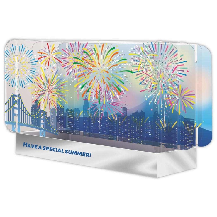 グリーティングカード 立体カード APET花火 | cinemacollection | 詳細画像1 