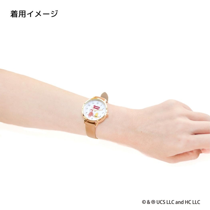 【20%OFF】おさるのジョージ 腕時計 ベーシックレザーウォッチ | cinemacollection | 詳細画像2 