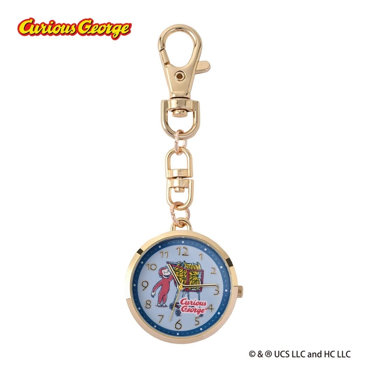 【20%OFF】おさるのジョージ キーホルダー時計 ノーマルKCウォッチ | cinemacollection | 詳細画像1 