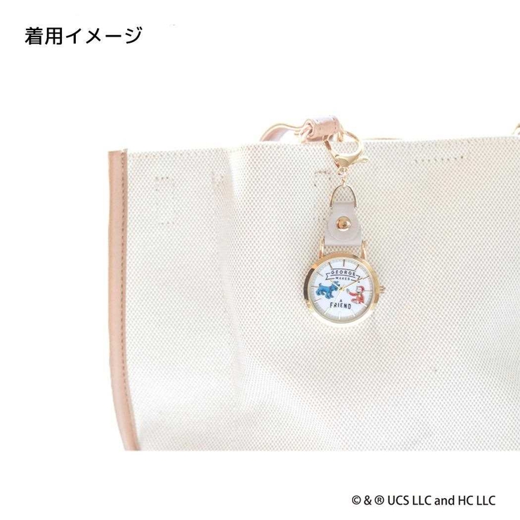 おさるのジョージ キーホルダー時計 レザーKCウォッチ | cinemacollection | 詳細画像3 