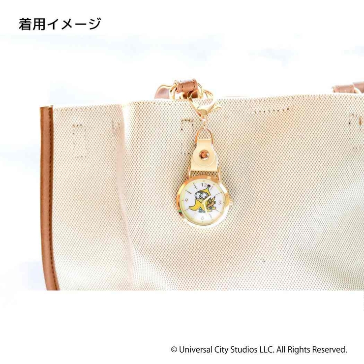 【20%OFF】ミニオンズ キーホルダー時計 レザーウォッチKC | cinemacollection | 詳細画像2 