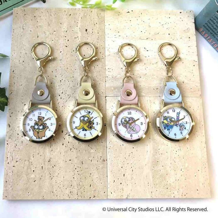 【20%OFF】ミニオンズ キーホルダー時計 レザーウォッチKC | cinemacollection | 詳細画像3 