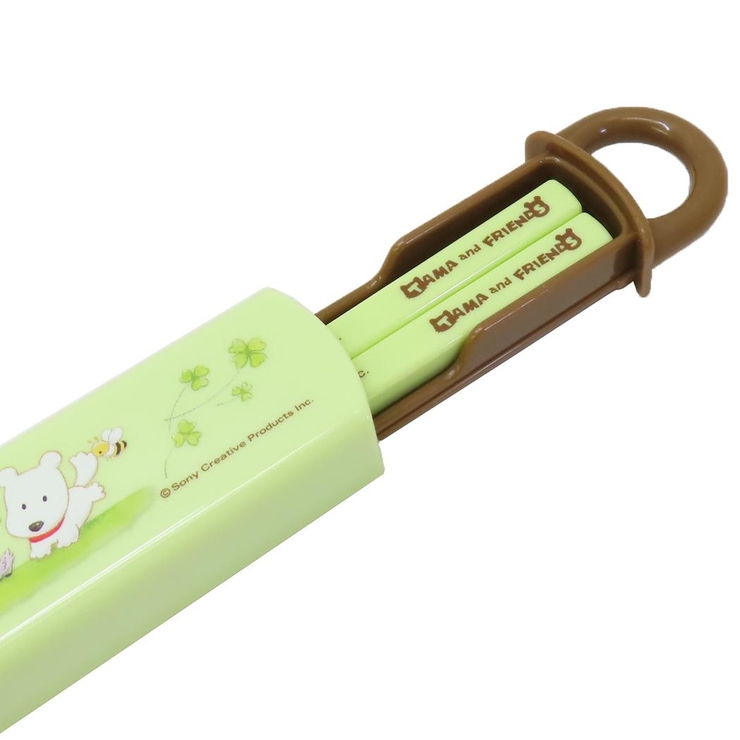タマ＆フレンズ 抗菌スライド箸＆箸箱セット 抗菌食洗機対応箸箱セット | cinemacollection | 詳細画像2 