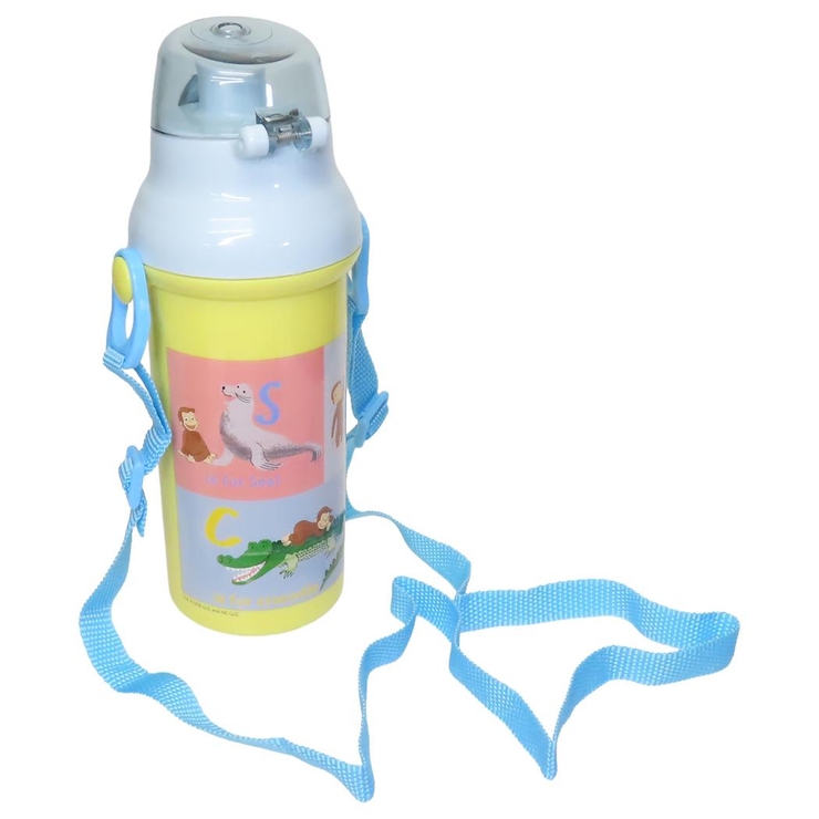 おさるのジョージ 水筒 抗菌食洗器対応直飲プラワンタッチボトル | cinemacollection【KIDS】 | 詳細画像2 
