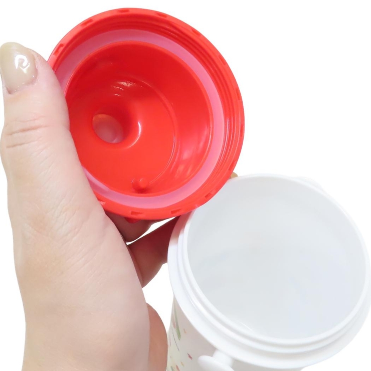 はらぺこあおむしxハローキティ 水筒 抗菌食洗器対応直飲プラワンタッチボトル | cinemacollection【KIDS】 | 詳細画像4 