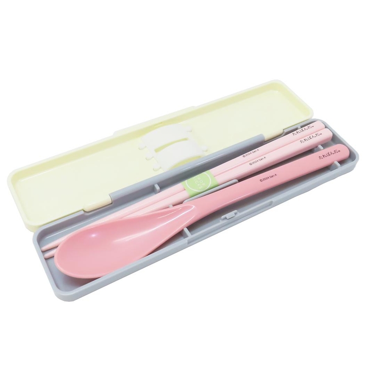 たれぱんだ お箸＆スプーンセット 抗菌音の鳴らないコンビセット | cinemacollection【KIDS】 | 詳細画像2 