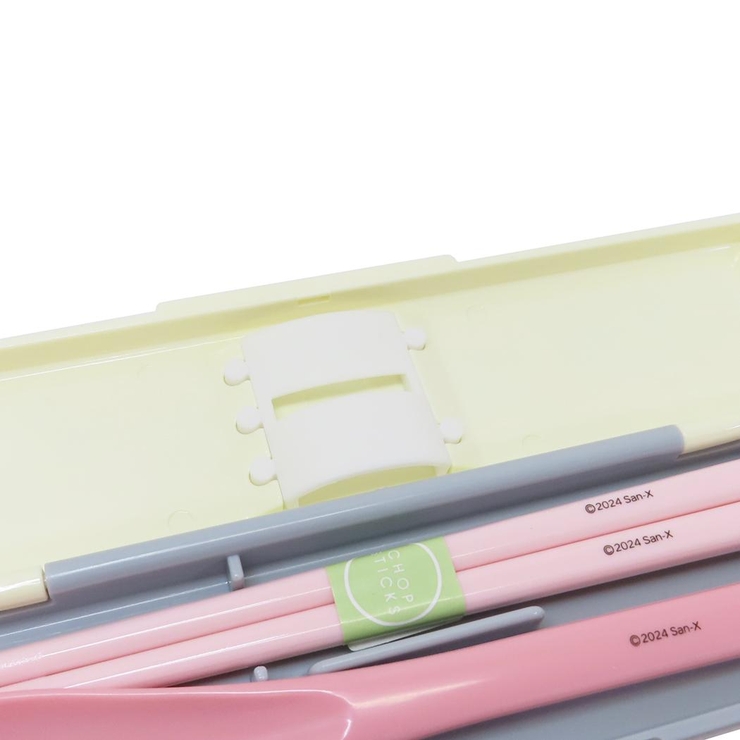 たれぱんだ お箸＆スプーンセット 抗菌音の鳴らないコンビセット | cinemacollection【KIDS】 | 詳細画像3 