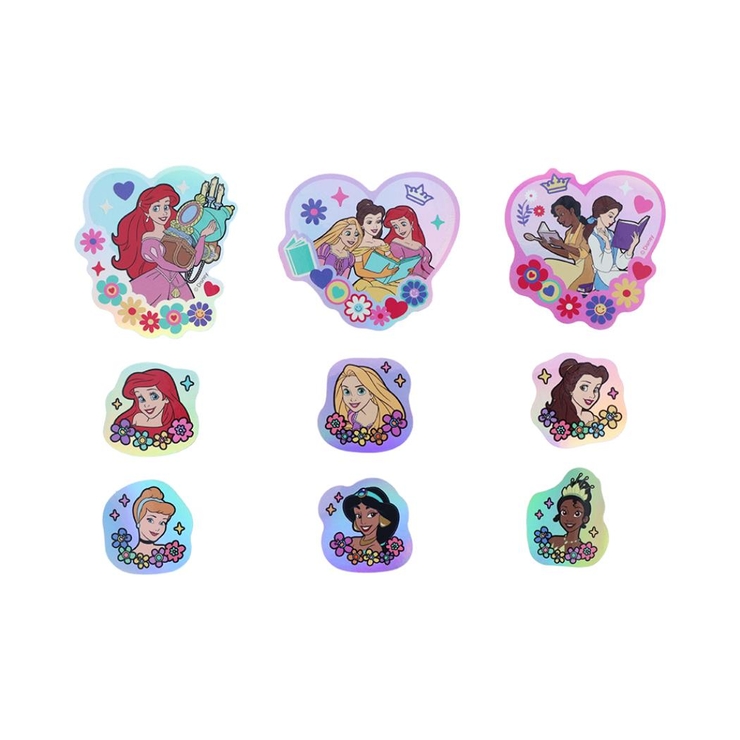 ディズニープリンセス フレークシール キラキラピースシール[品番