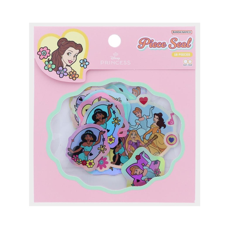 ディズニープリンセス フレークシール キラキラピースシール[品番