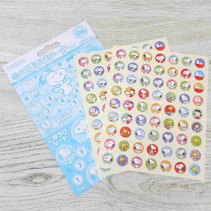 スヌーピー シールシート ごほうびシール | cinemacollection | 詳細画像2 