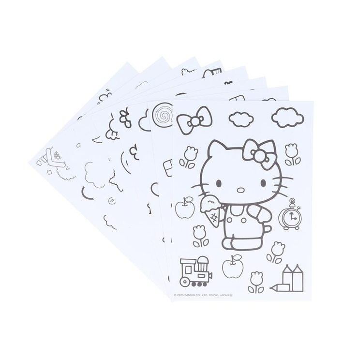 サンリオキャラクターズ 塗り絵 ぬってかざれる[品番