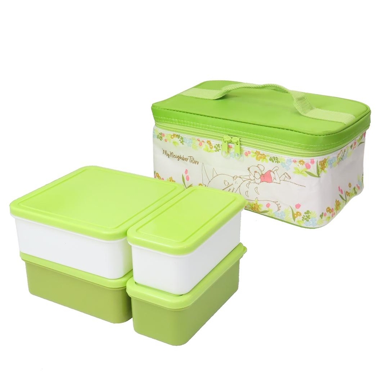 となりのトトロ お弁当箱 保冷バック付行楽ランチセット | cinemacollection | 詳細画像1 